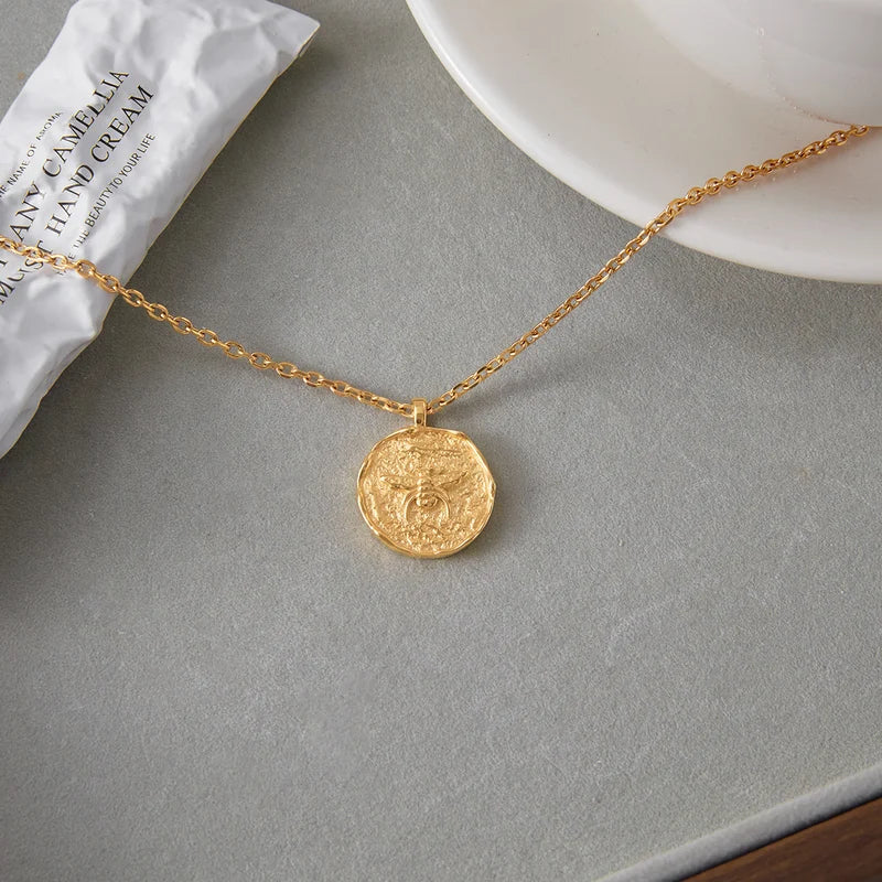 Gouden bijenketting