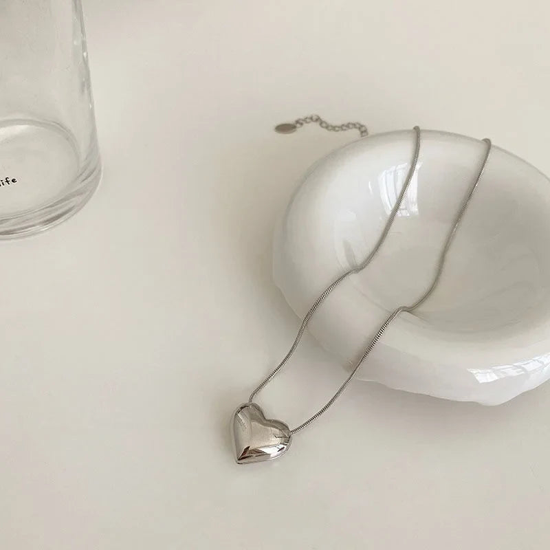 Love Heart Chain Necklace