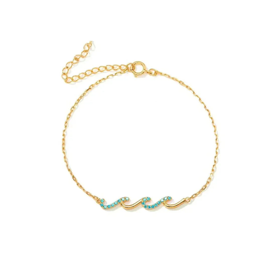 Dainty Wave Bracelet
