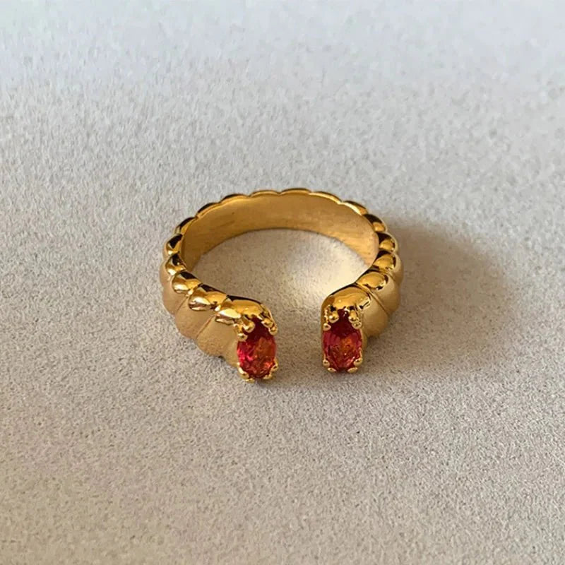 Dual Diamond Wrapped Rings