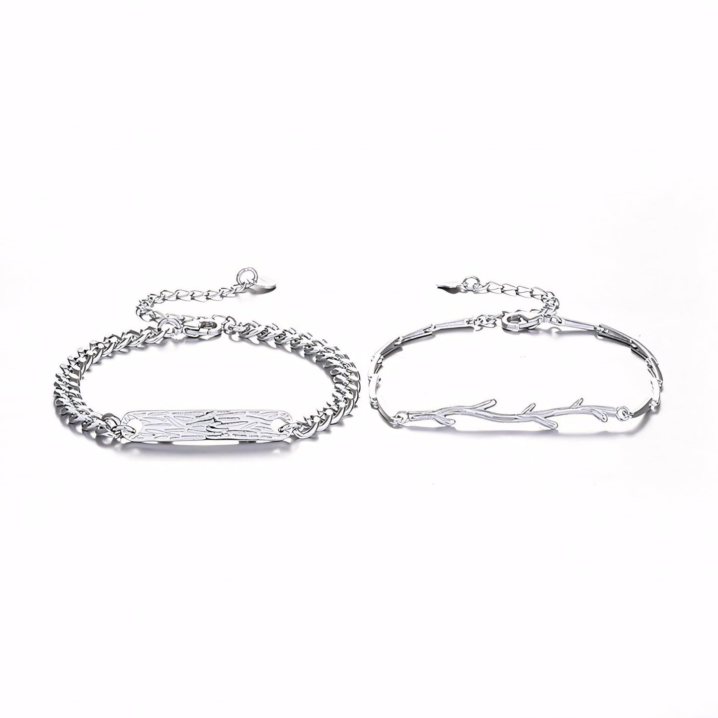 Matching Rooted Love Bracelets