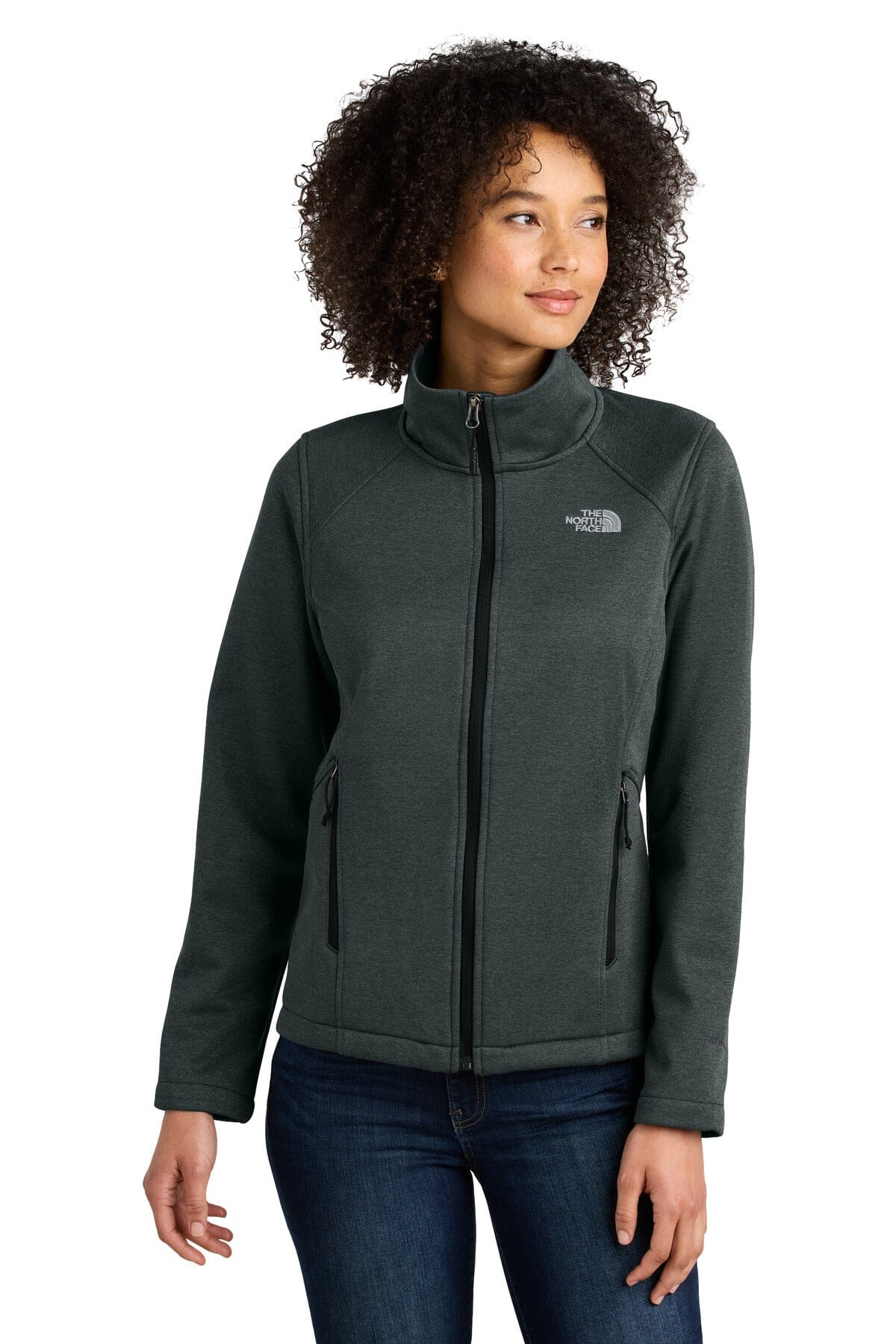 TNF Women's Chest Logo Ridgewall Soft Shell Jacket
