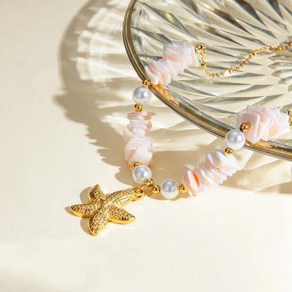18k Boho Oceanic Sea Shell Necklaces
