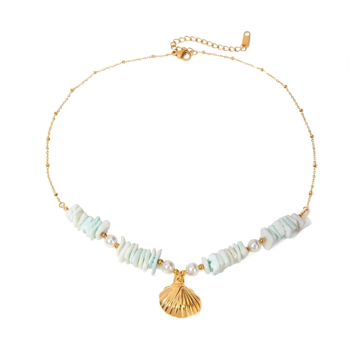 18k Boho Oceanic Sea Shell Necklaces