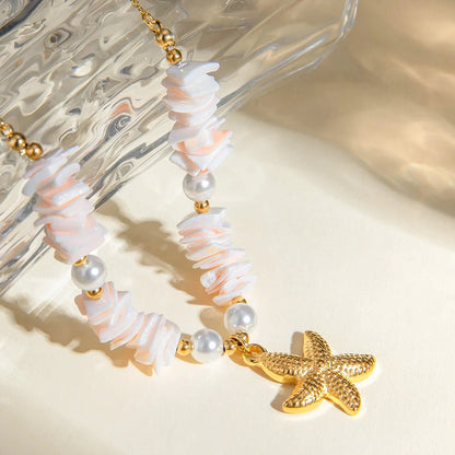 18k Boho Oceanic Sea Shell Necklaces