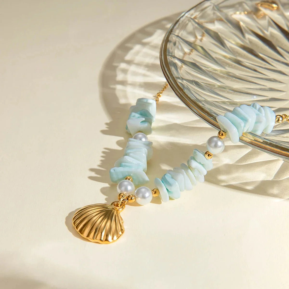 18k Boho Oceanic Sea Shell Necklaces