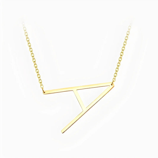 Maxi Letter Necklace
