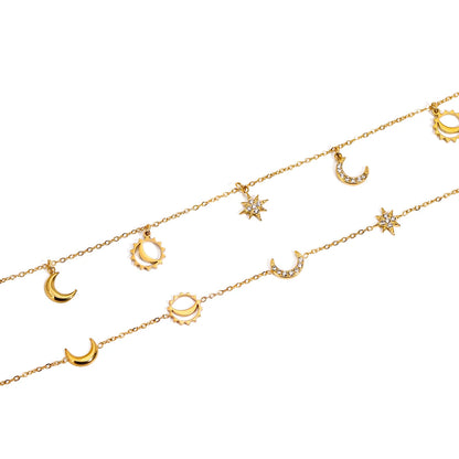 Ster &amp; Maan Armband