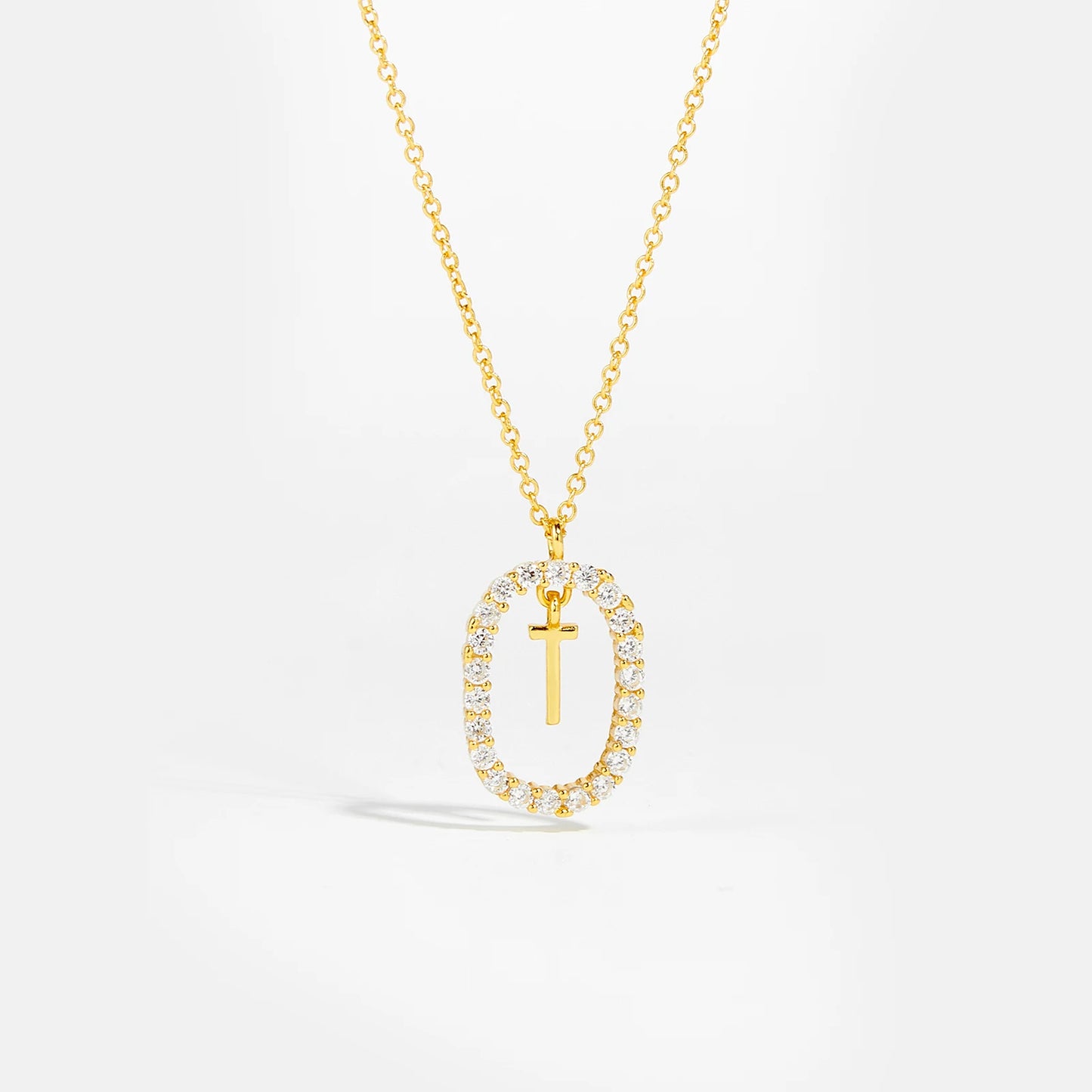 Eternal Initial Necklace - 925 Sterling Silver