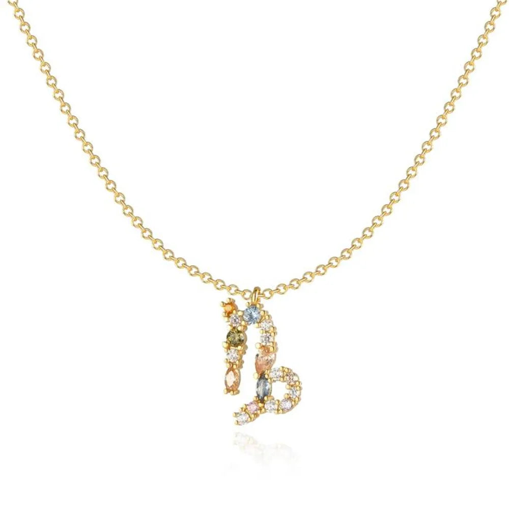 Hemelse regenboog dierenriem ketting