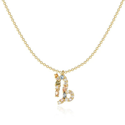 Hemelse regenboog dierenriem ketting