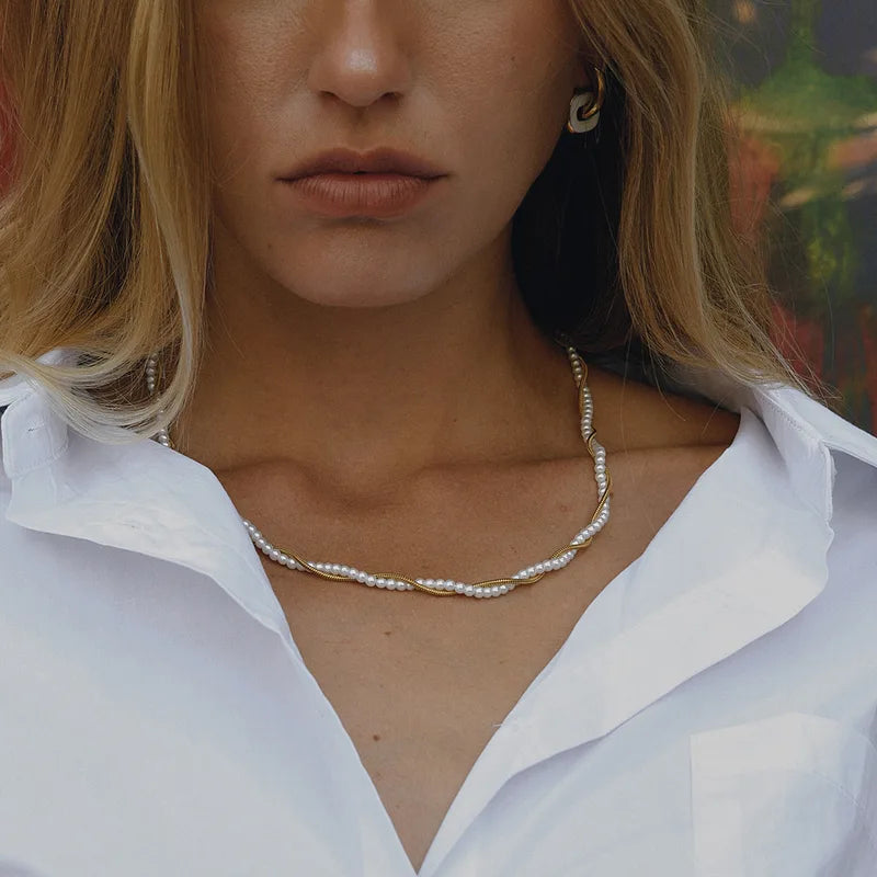 Perlen-Glow-Halskette