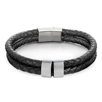 Minimal Personalized Name(s) Leather Bracelet