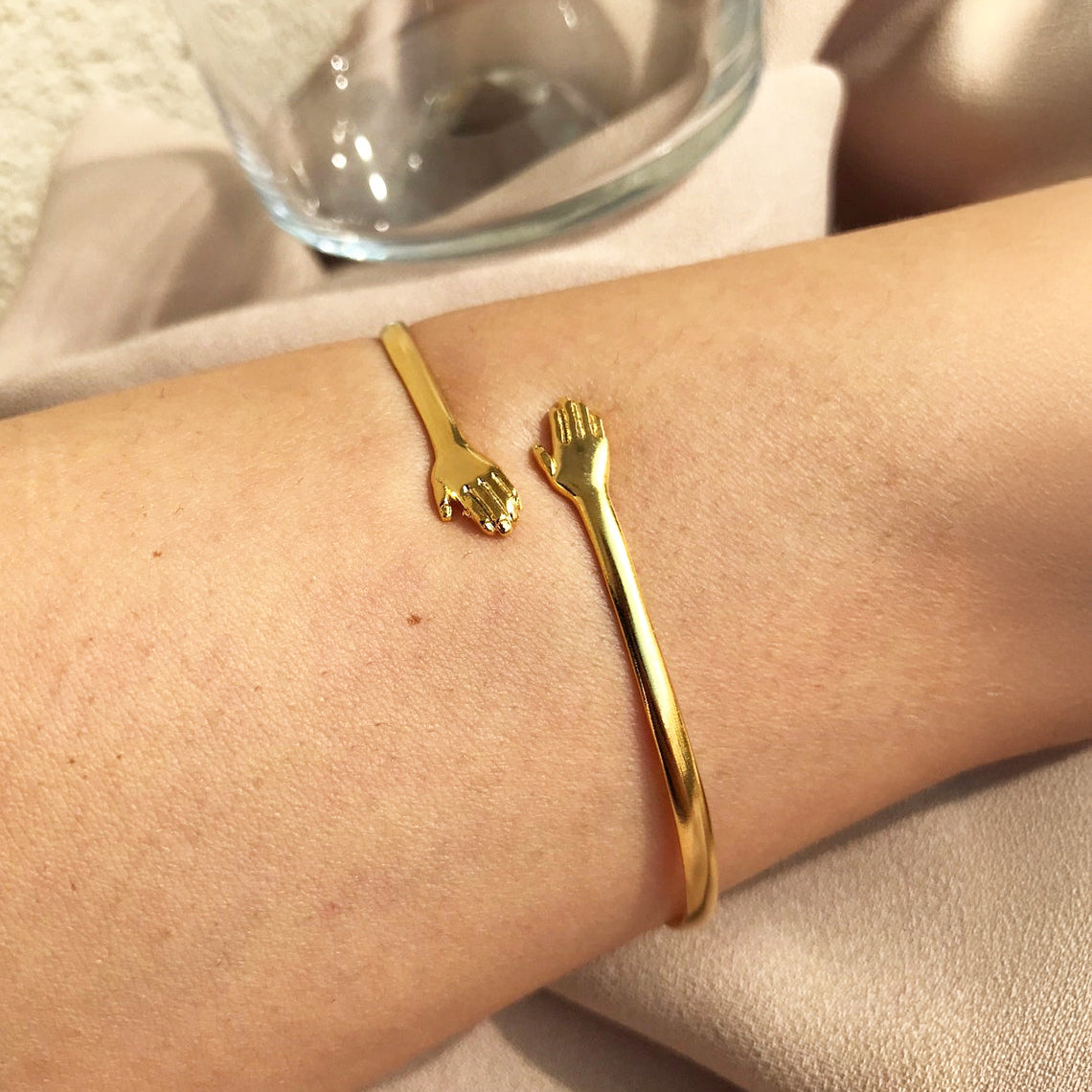 Romantic Warm Hug Bangle Bracelet