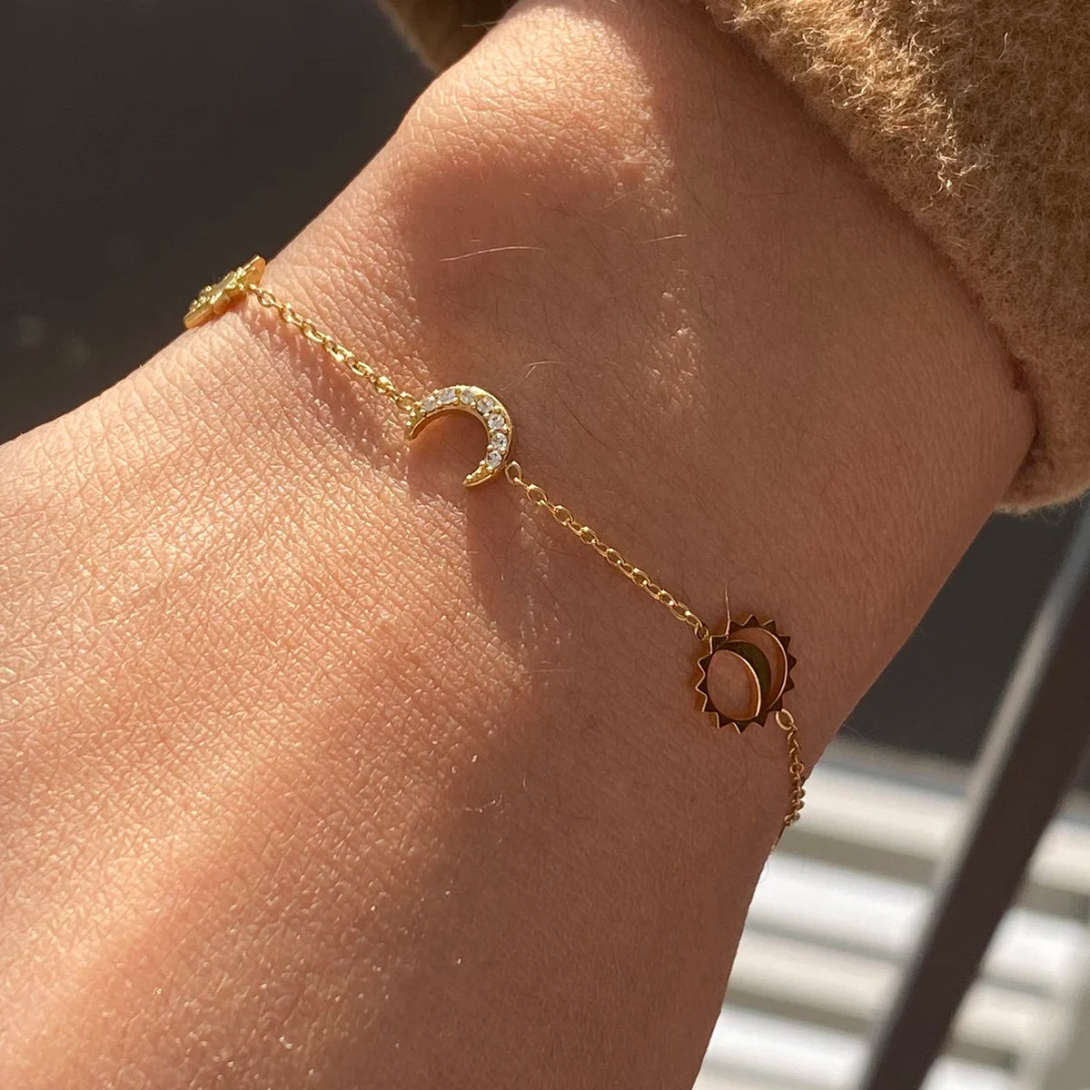 Ster &amp; Maan Armband