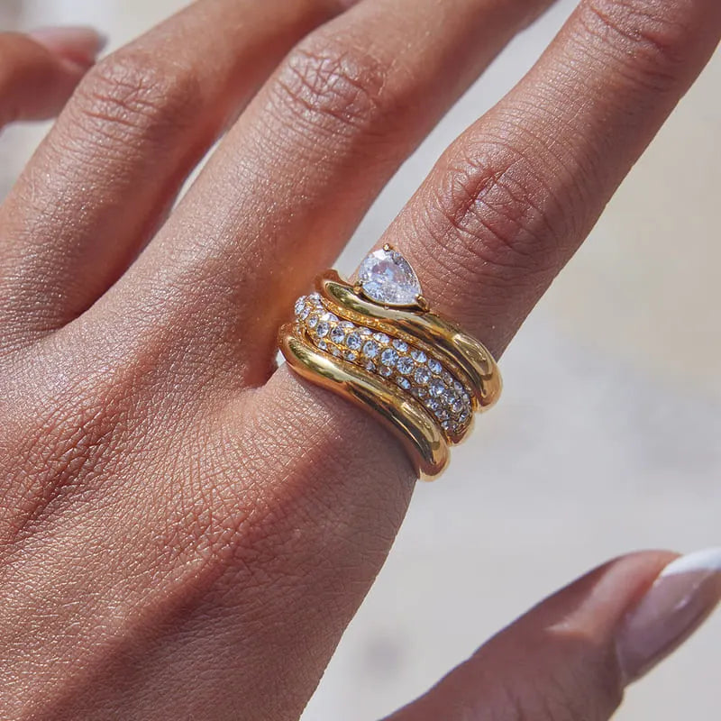 Yhpup 18*18cm Simulated Pearls Round Big Exaggerated Hoop Earrings for Women Korean-Style Popular Chic Fashion Retro Jewelry