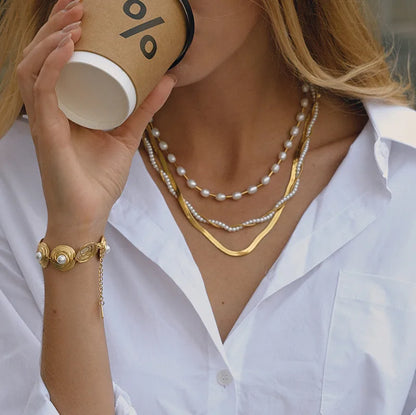 Perlen-Glow-Halskette