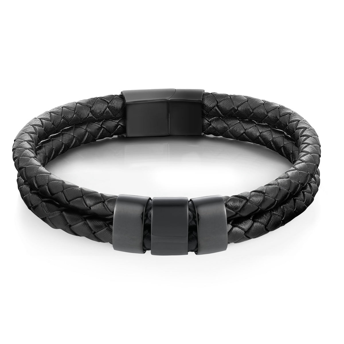 Minimal Personalized Name(s) Leather Bracelet