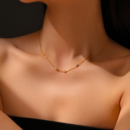 Opalkette - 925 Sterling Silber