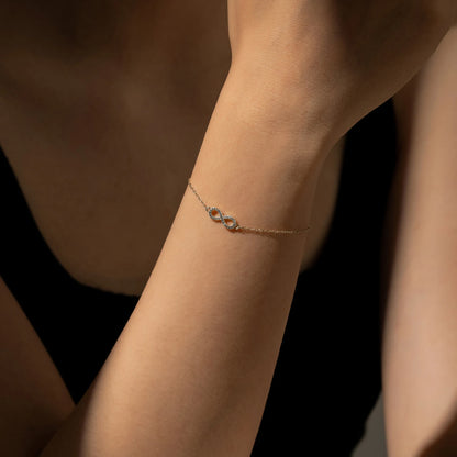 Infinity Zircon Bracelet