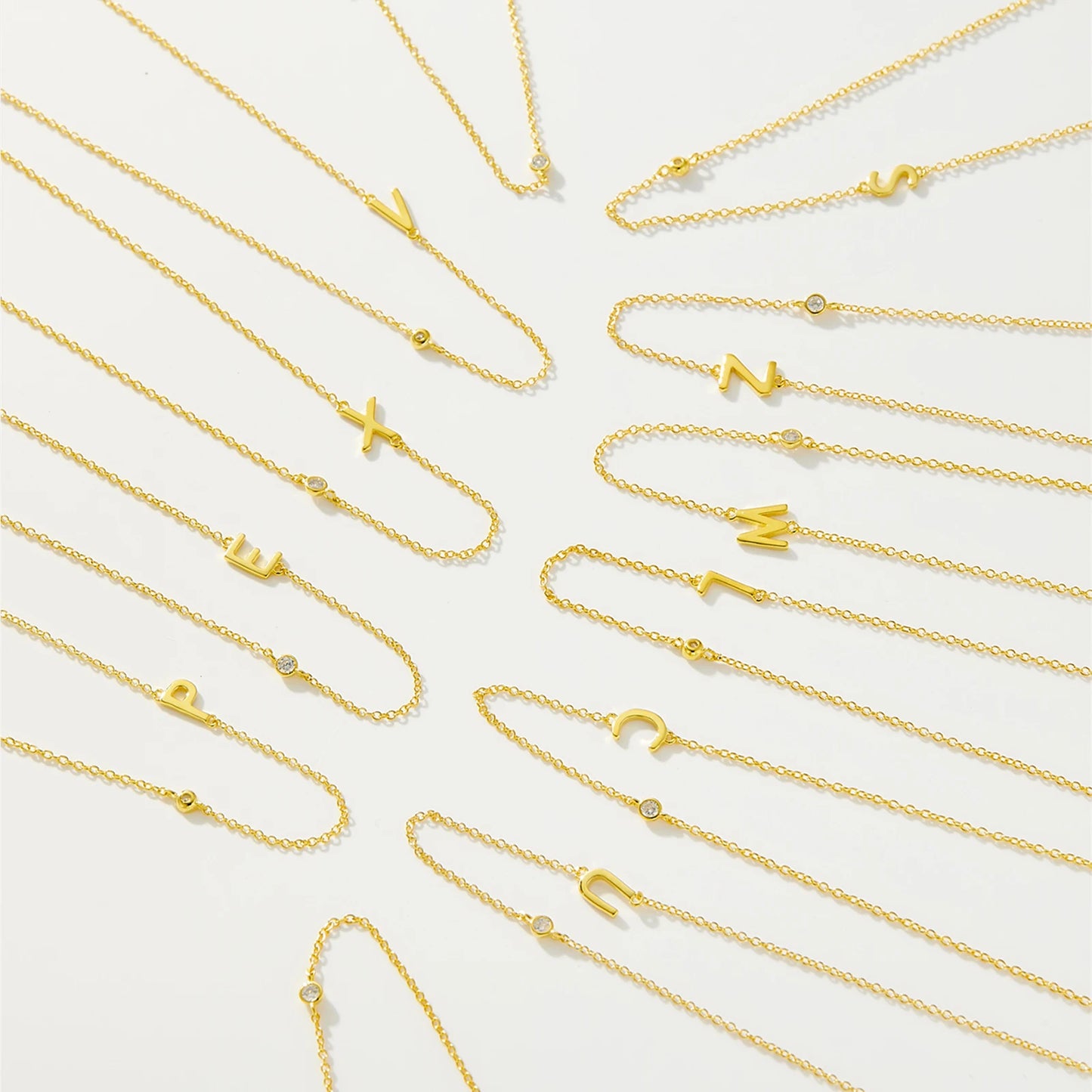 Savia Initial Necklace