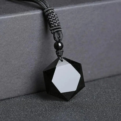 Energetic Protection Obsidian Stone Necklace