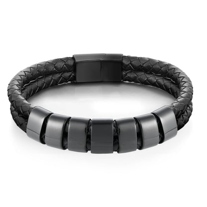 Minimal Personalized Name(s) Leather Bracelet