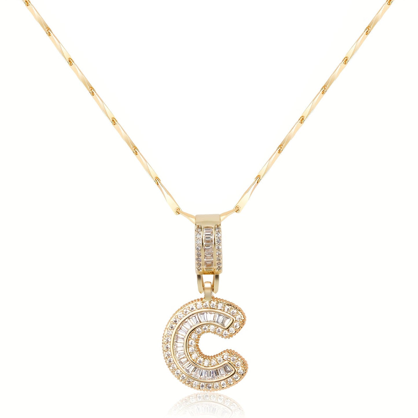 Bold Initial Necklace