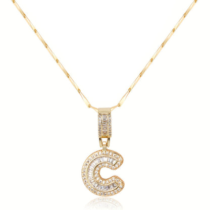 Bold Initial Necklace