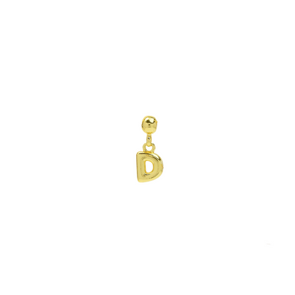 Dainty Satellite Bubble Letter Name Necklace