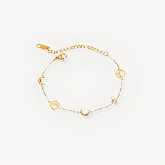 Star & Moon Bracelet