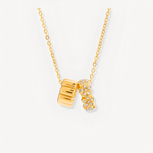 Bloeiende kristallen ketting