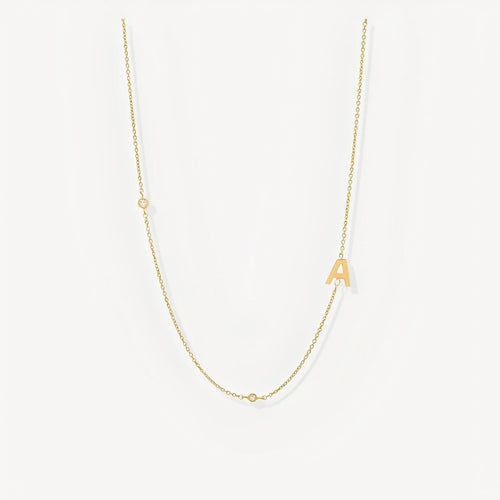Savia Initial Necklace