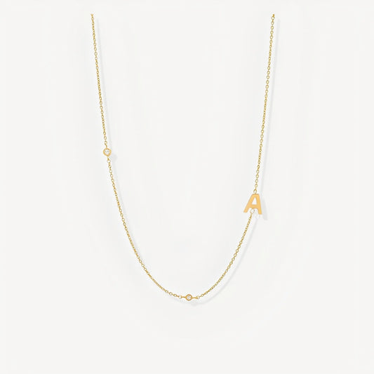 Savia Initial Necklace
