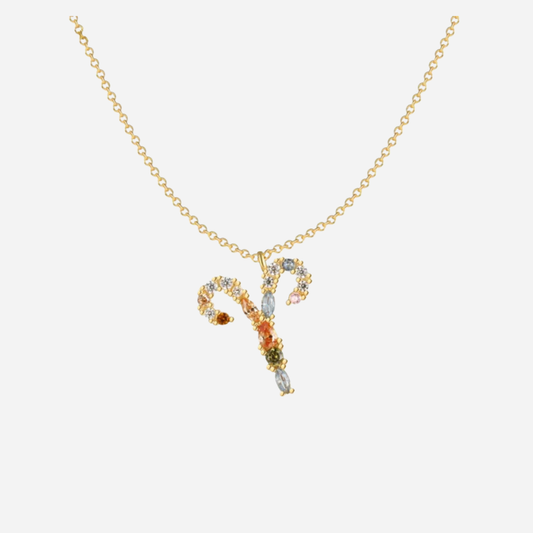 Celestial Rainbow Zodiac Necklace