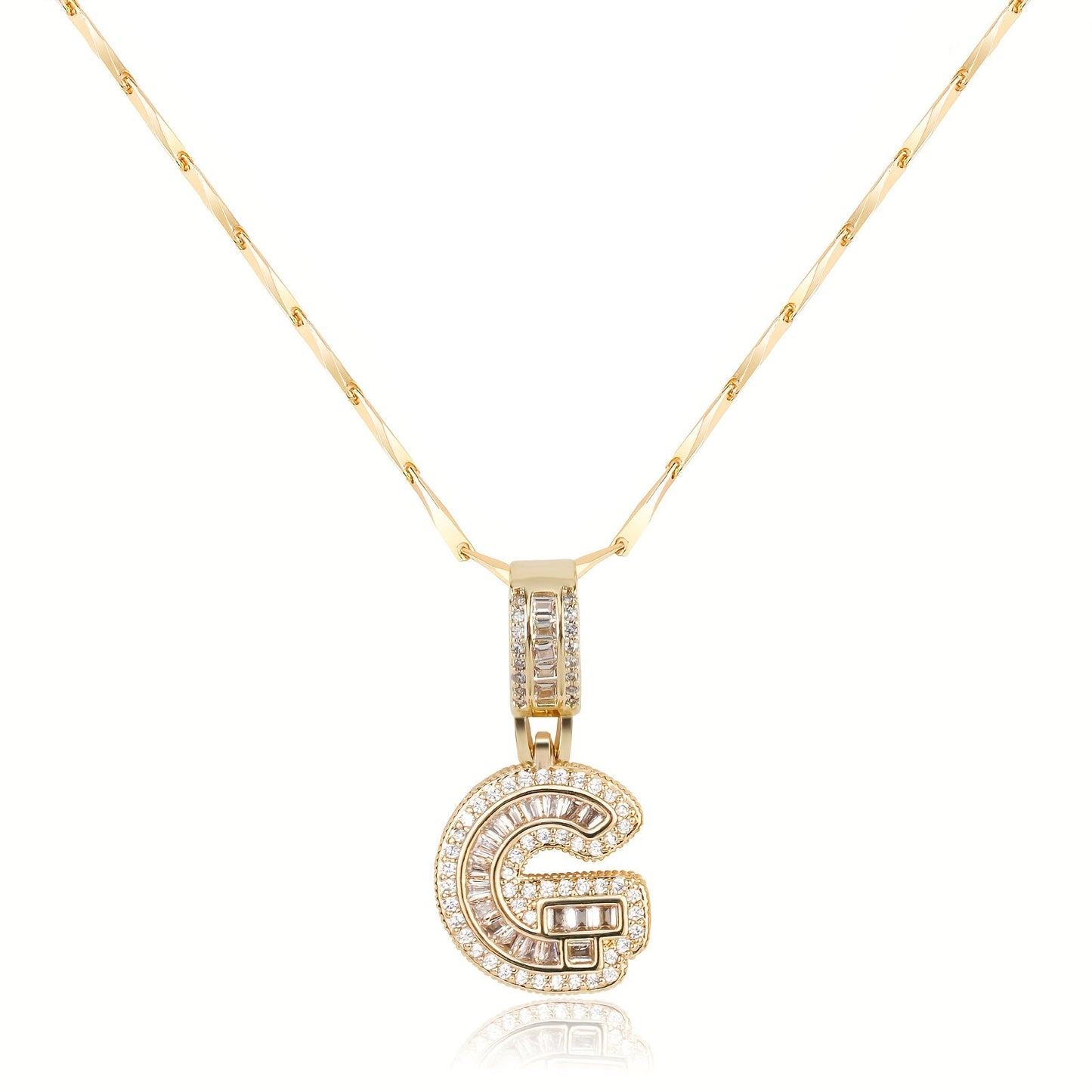 Bold Initial Necklace