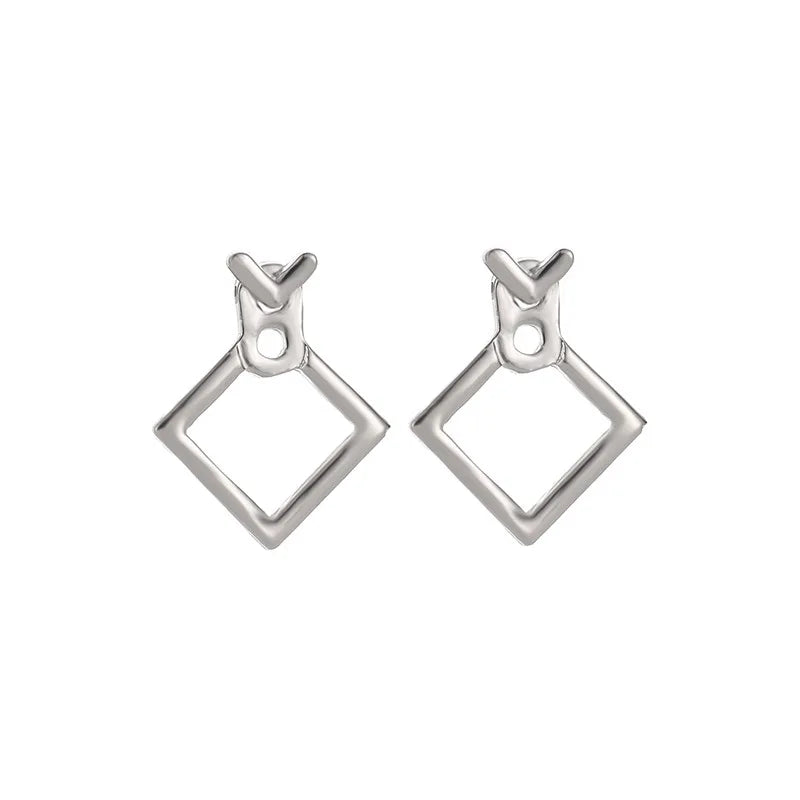 Geometric Overlap Earrings