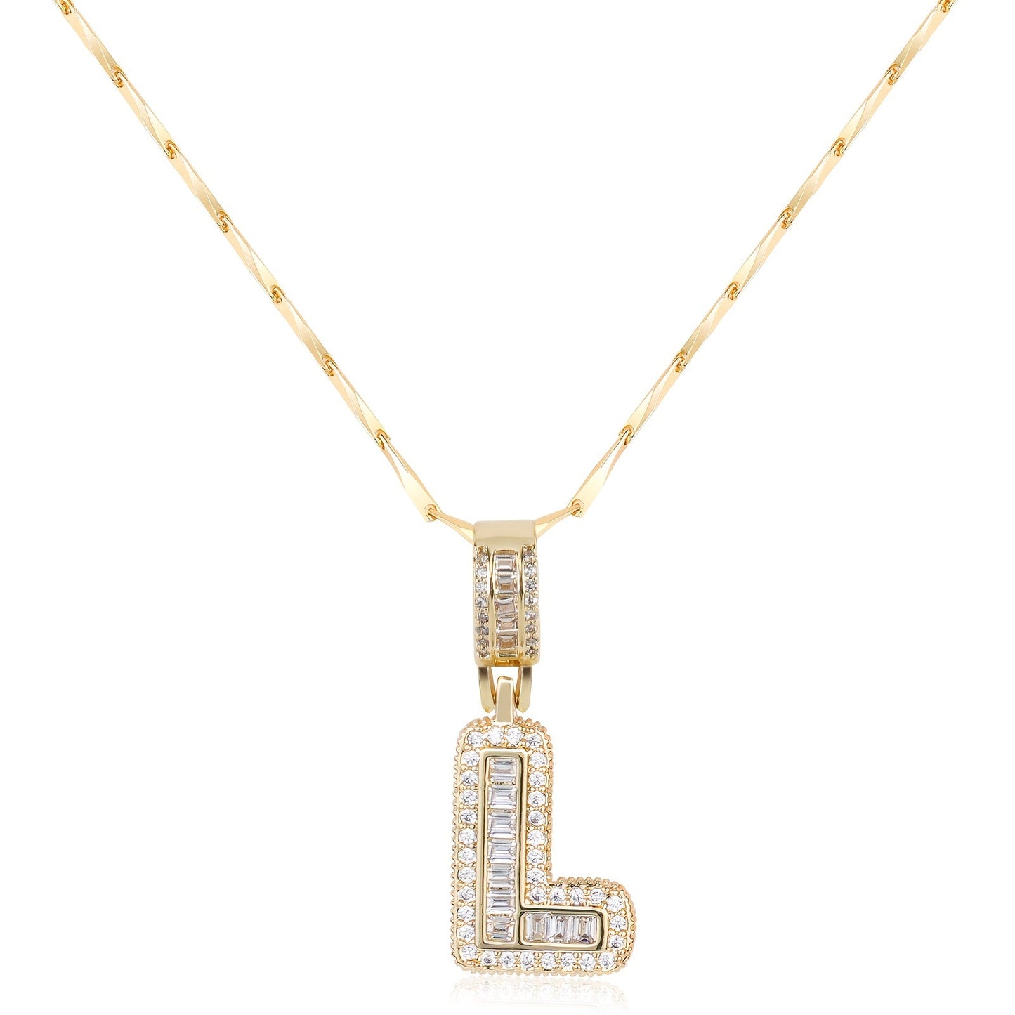Bold Initial Necklace