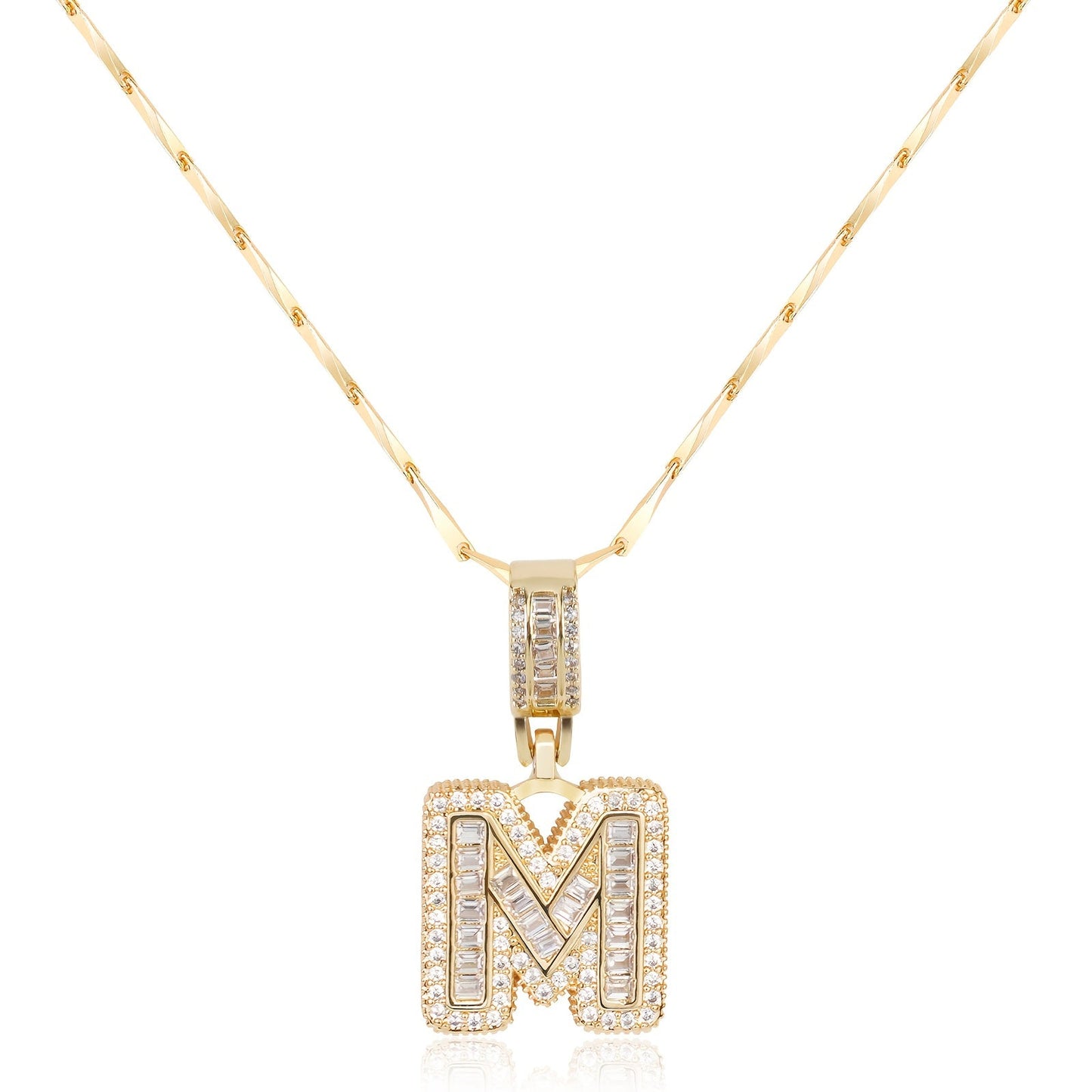 Bold Initial Necklace