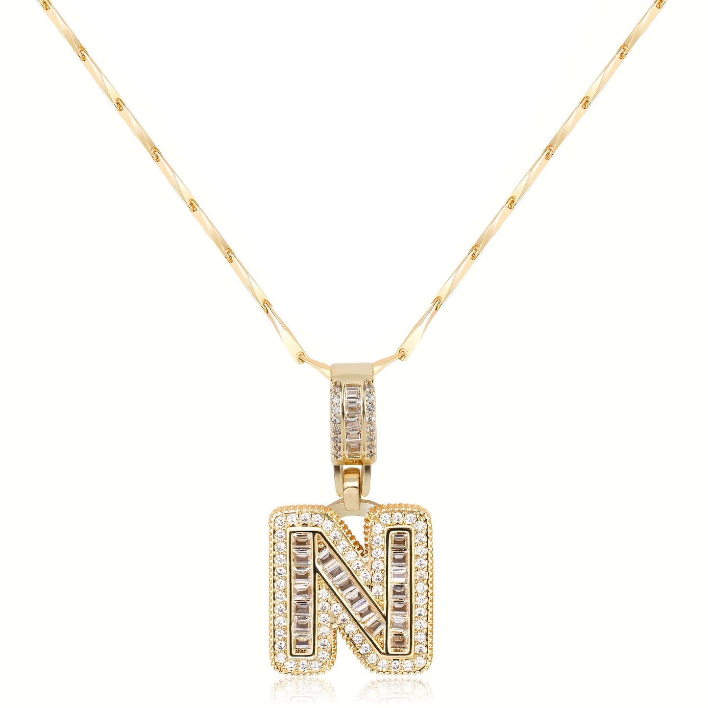 Bold Initial Necklace