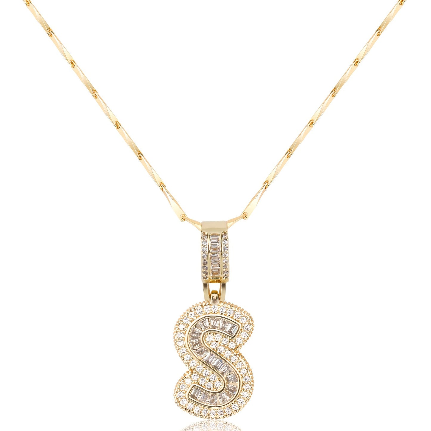 Bold Initial Necklace
