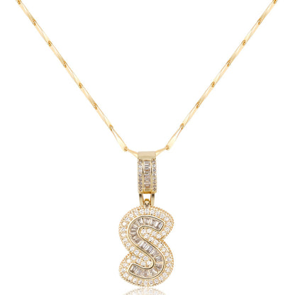 Bold Initial Necklace