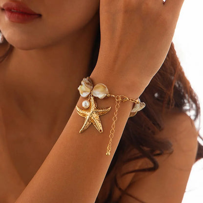 Bold Beach Sea Shell Bracelet and Necklaces