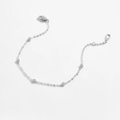 Leuchtendes Zirkonarmband