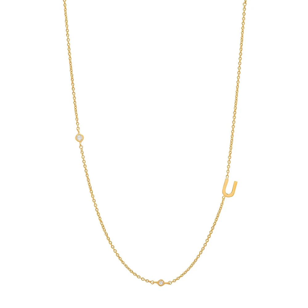 Savia Initial Necklace