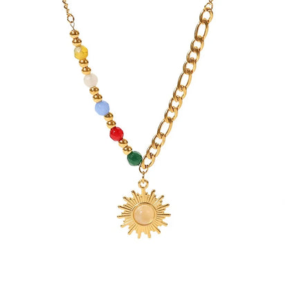 Dainty Sunshine Playful Necklace