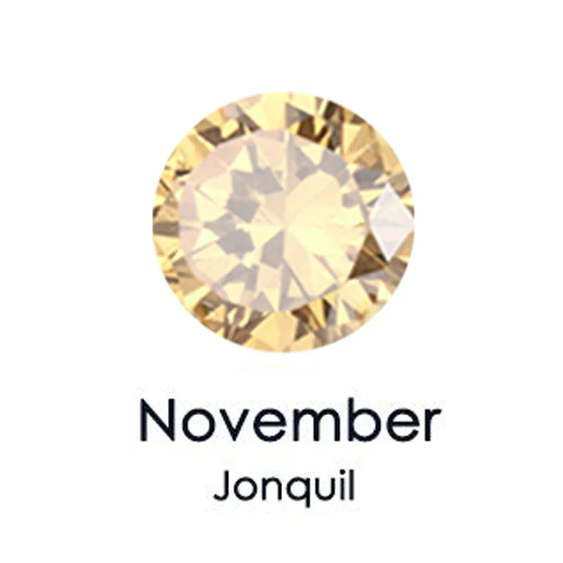 Dainty Birthstone Satellite Choker Necklace