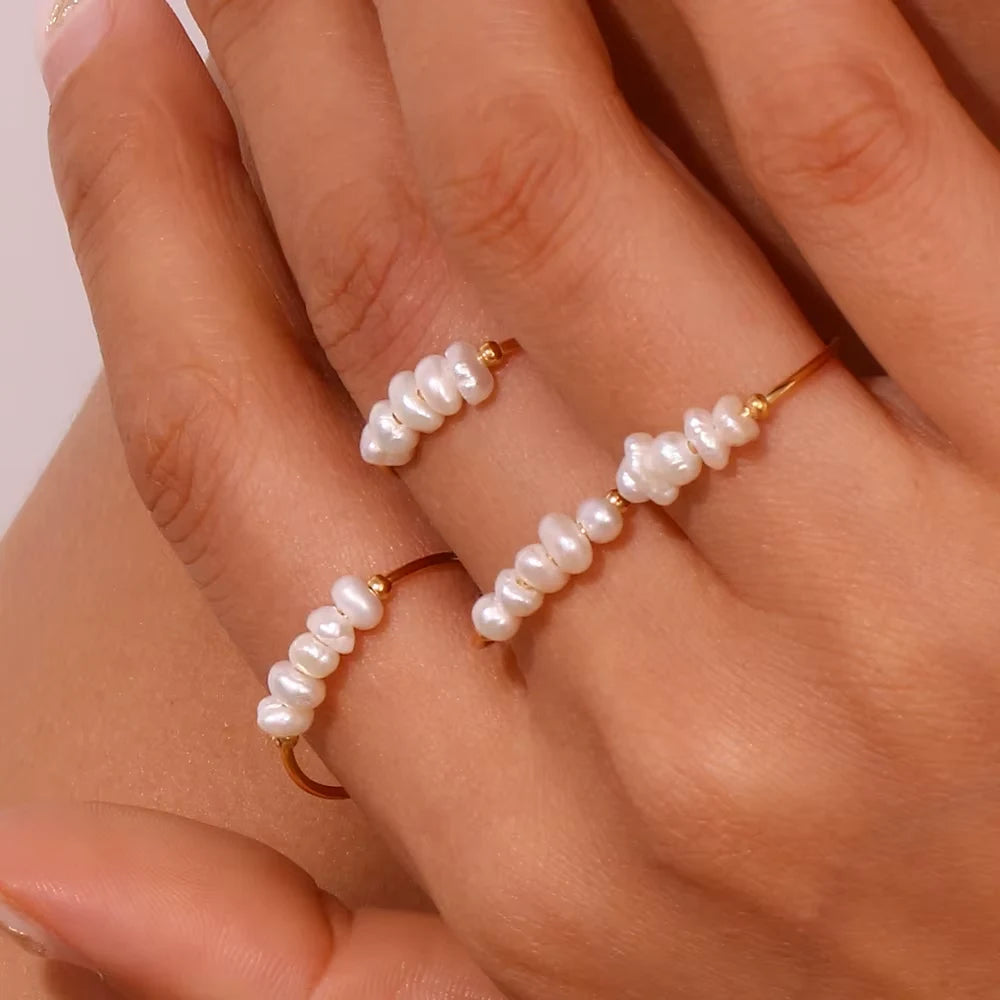 Lustrous Pearl Ring