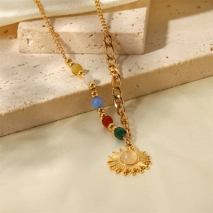 Dainty Sunshine Playful Necklace