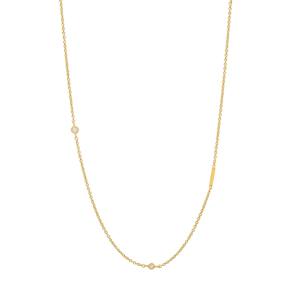 Savia Initial Necklace